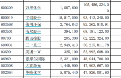 傅鹏博、赵枫、饶刚隐形重仓股出炉 煤炭、机械、高端制造业各成心头好