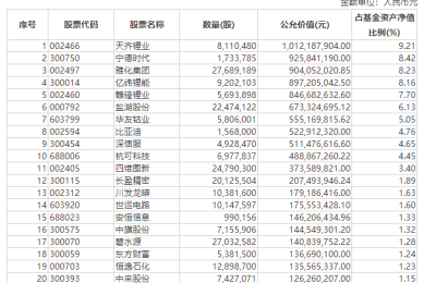 藏不住！冯明远、陆彬、史博等人的“独门股”浮出水面 基金经理难掩小心思