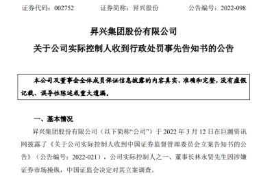 这家A股董事长构成操纵证券市场行为 拟被罚100万！或面临投资者维权索赔