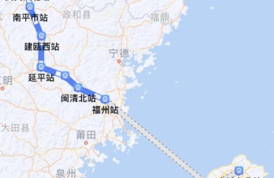 地图已可显示“京台高铁”线路图！