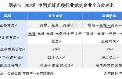 干货！2021年中国光纤光缆行业龙头企业分析——富通信息