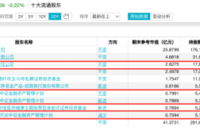 “国家队”最新持仓浮出水面（附名单）